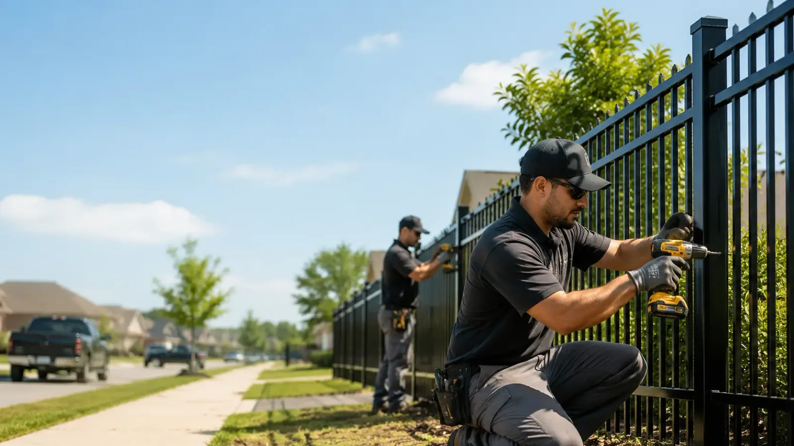 Metal Fence Installation in Hodge, LA
